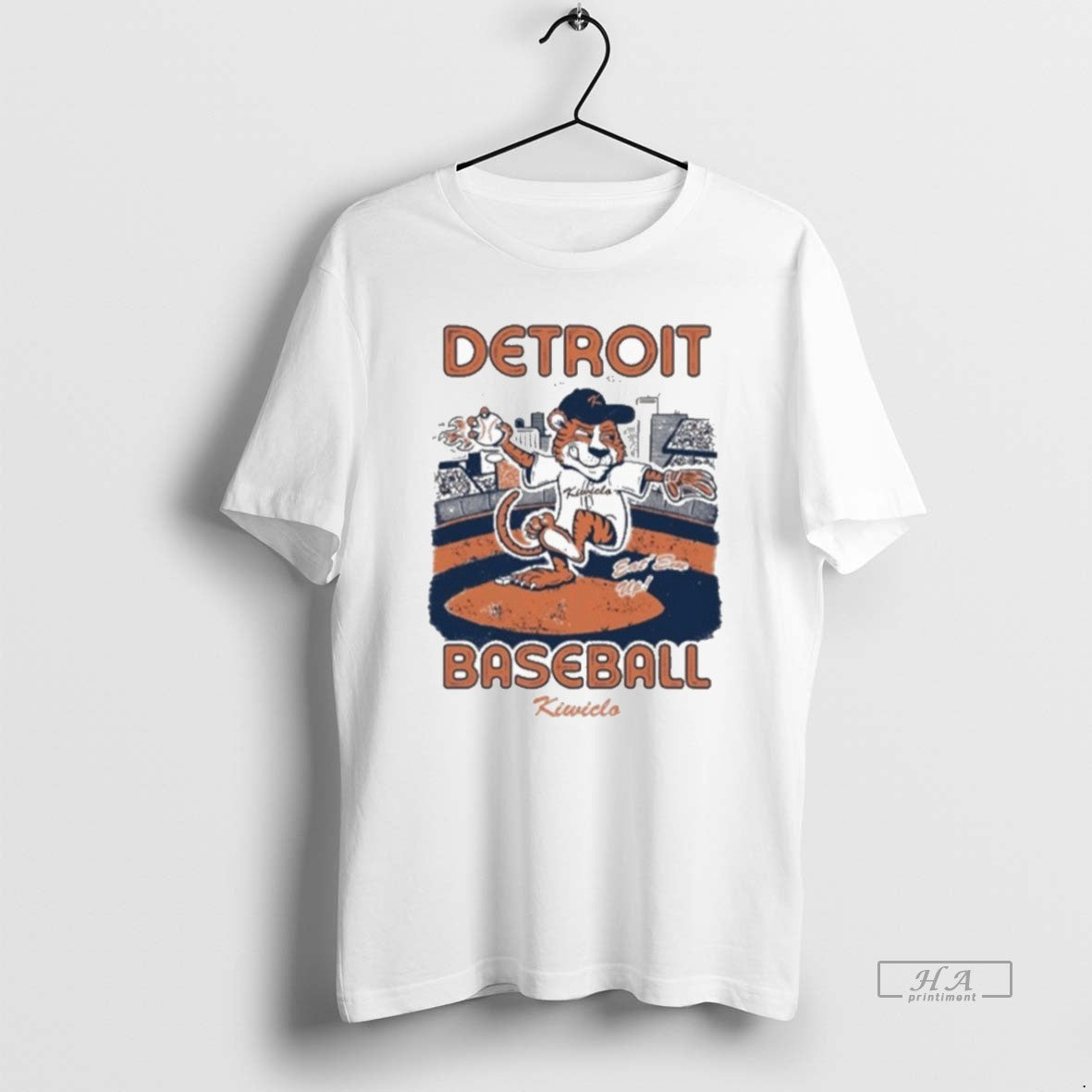 Official Trendy Detroit Tigers Eat Em Up Kiwiclo Mlb - Adult & Kids T-Shirts, Sweatshirts & Hoodies apparel design preview 1