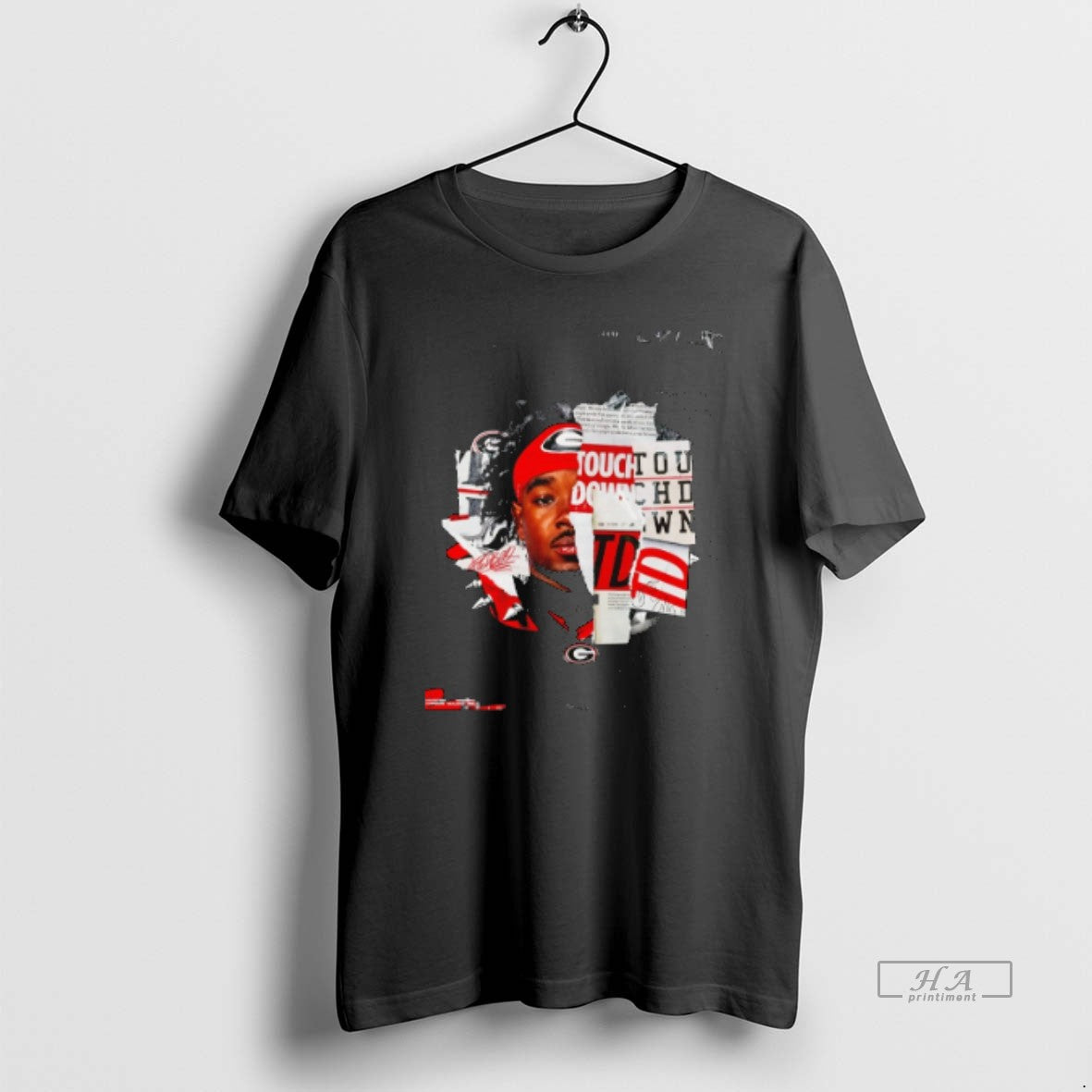 Official Trendy Dillon Bell Georgia Bulldogs Touch - Adult & Kids T-Shirts, Sweatshirts & Hoodies apparel design preview 1