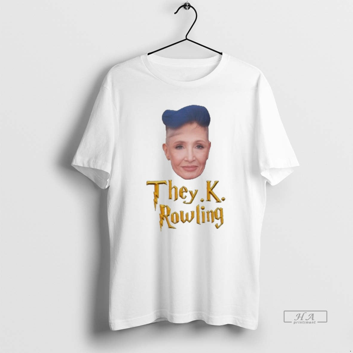 Official Trendy Dobby Vs J K Rowling They Portrait - Adult & Kids T-Shirts, Sweatshirts & Hoodies apparel design preview 1