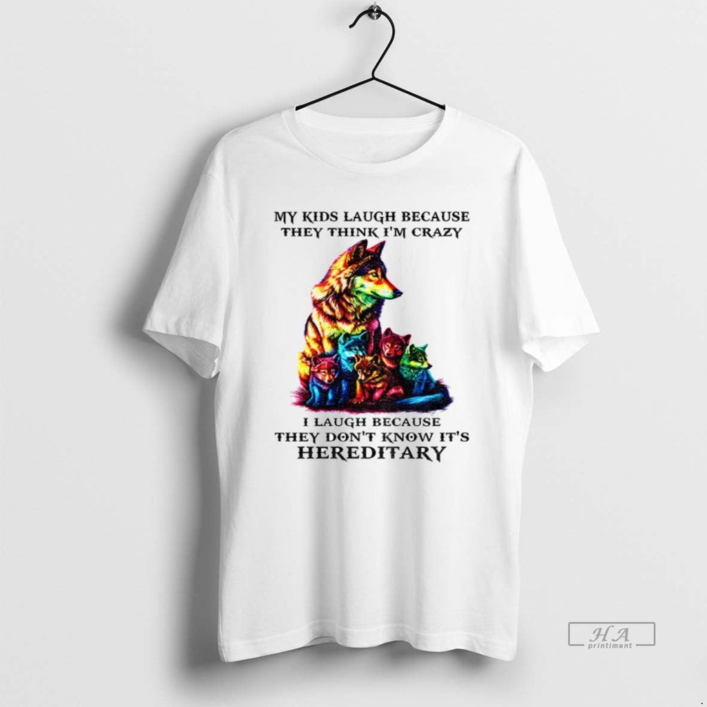 Official Trendy Dogs My Kid Laugh Because They Think - Adult & Kids T-Shirts, Sweatshirts & Hoodies apparel design preview 1