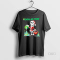 Official Trendy Dollar Tree X Jack Skellington Santa - Adult & Kids T-Shirts, Sweatshirts & Hoodies apparel design preview 1