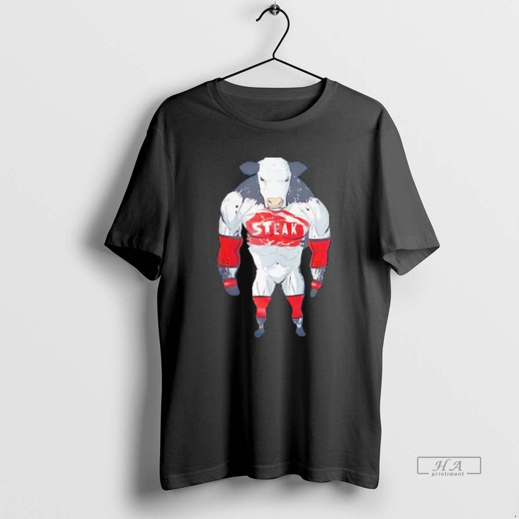 Official Trendy Dr Shawn Baker Cow Steak - Adult & Kids T-Shirts, Sweatshirts & Hoodies apparel design preview 1