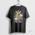 Official Trendy Drawing British Horn Street Cartoon - Adult & Kids T-Shirts, Sweatshirts & Hoodies apparel design preview 1