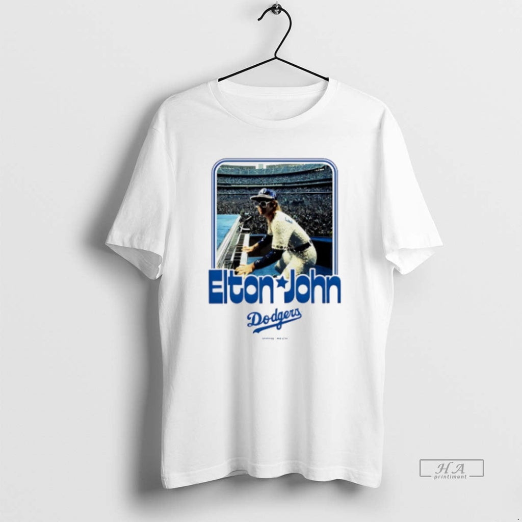 Official Trendy Elton John X La Dodger Stadium - Adult & Kids T-Shirts, Sweatshirts & Hoodies apparel design preview 1