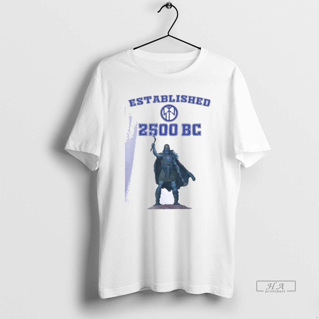 Official Trendy Established 2500 Bc Beaker Chief - Adult & Kids T-Shirts, Sweatshirts & Hoodies apparel design preview 1