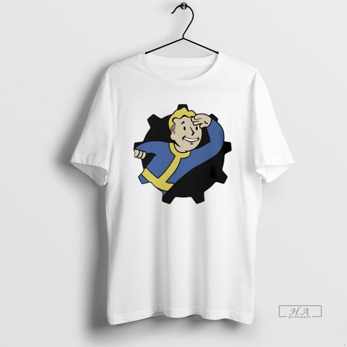 Official Trendy Fallout Vault Boy Lookout - Adult & Kids T-Shirts, Sweatshirts & Hoodies apparel design preview 1