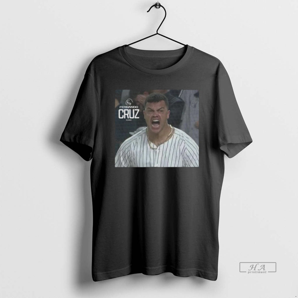 Official Trendy Fernando Cruz Hype New York Yankees - Adult & Kids T-Shirts, Sweatshirts & Hoodies apparel design preview 1