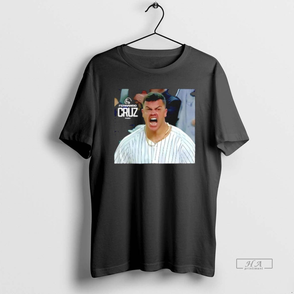 Official Trendy Fernando Cruz Hype New York Yankees - Adult & Kids T-Shirts, Sweatshirts & Hoodies apparel design preview 1
