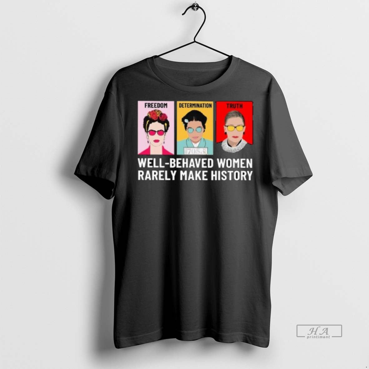 Official Trendy Freedom Determination Truth Well - Adult & Kids T-Shirts, Sweatshirts & Hoodies apparel design preview 1