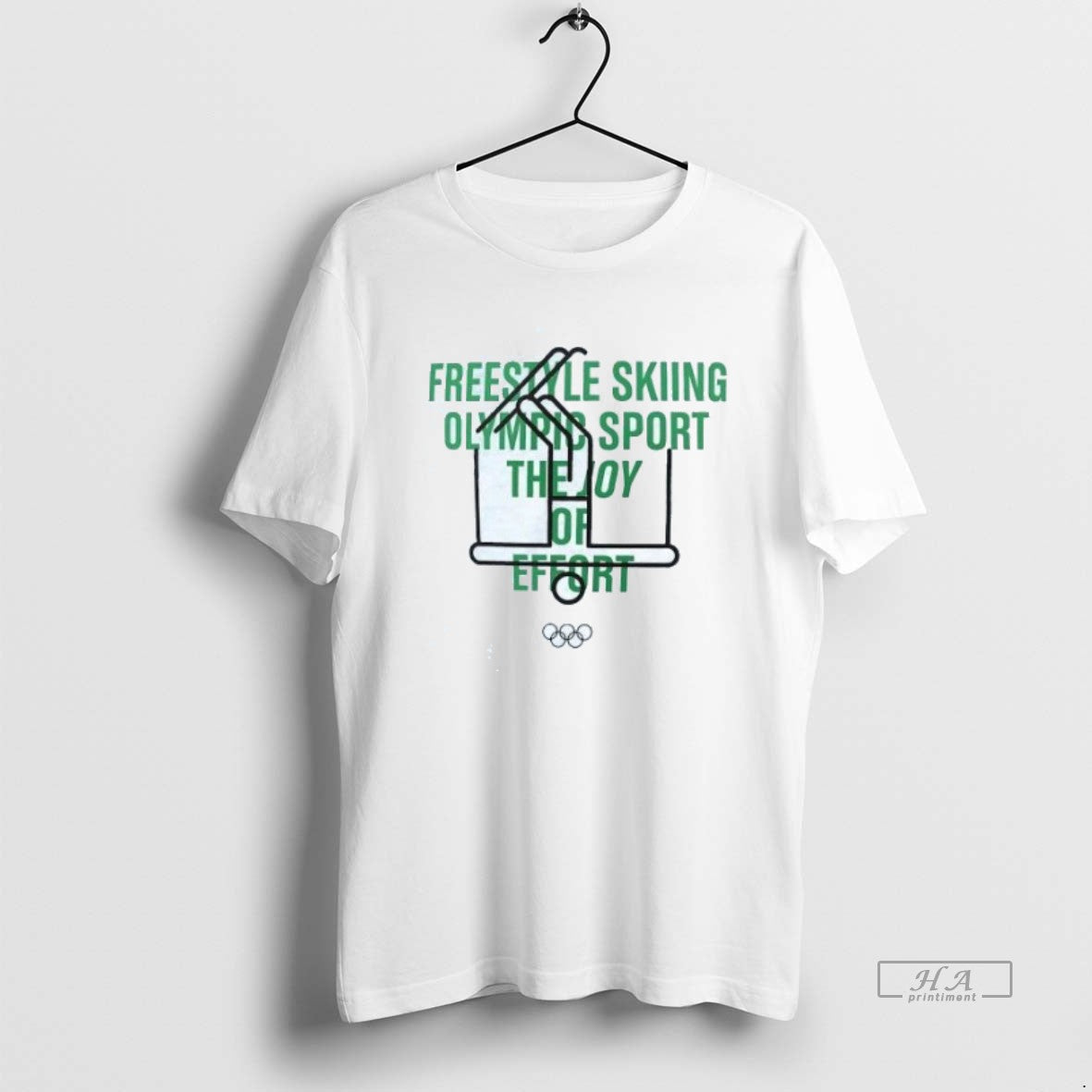 Official Trendy Freestyle Skiing Olympic Sport The - Adult & Kids T-Shirts, Sweatshirts & Hoodies apparel design preview 1