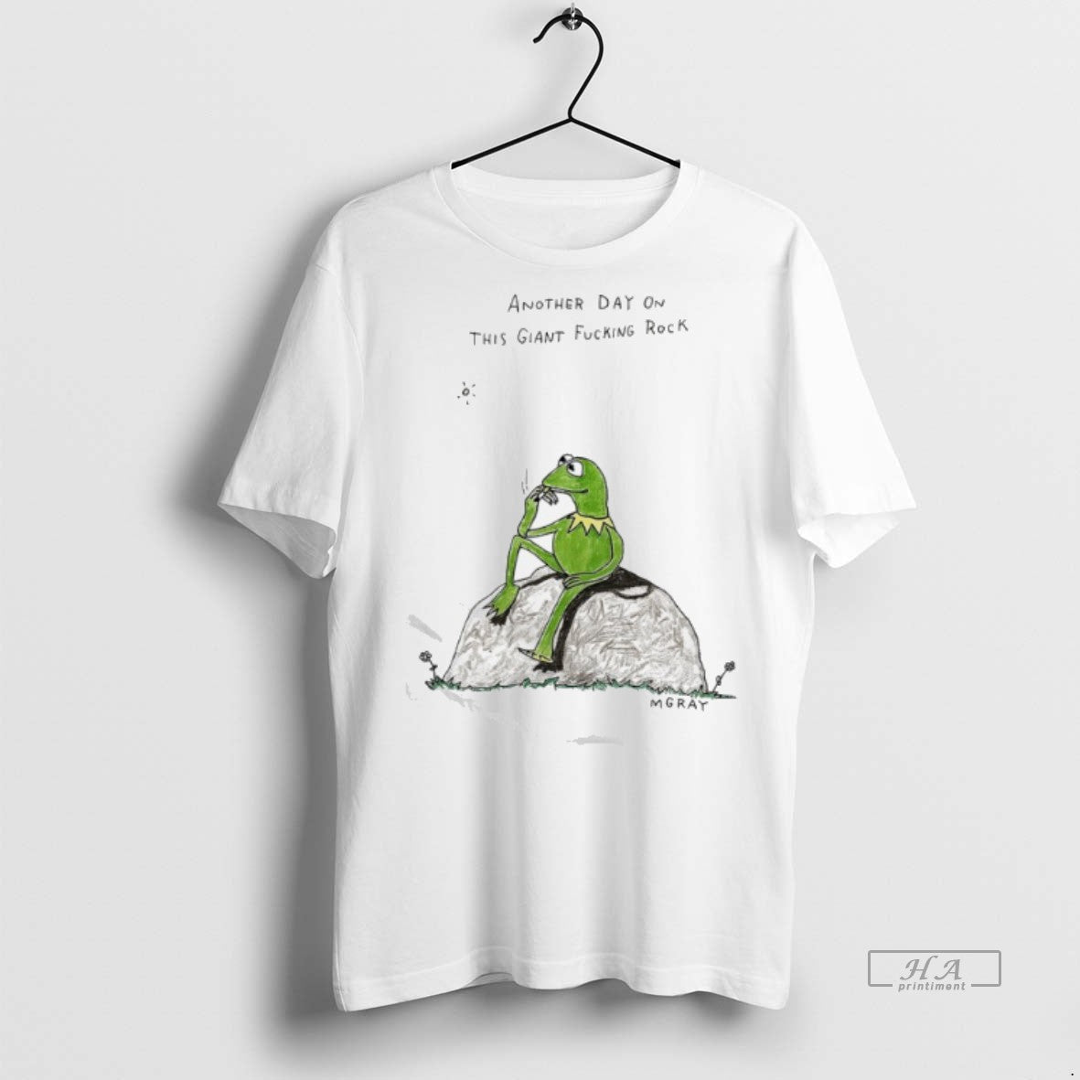 Official Trendy Frog Another Day On This Giant - Adult & Kids T-Shirts, Sweatshirts & Hoodies apparel design preview 1