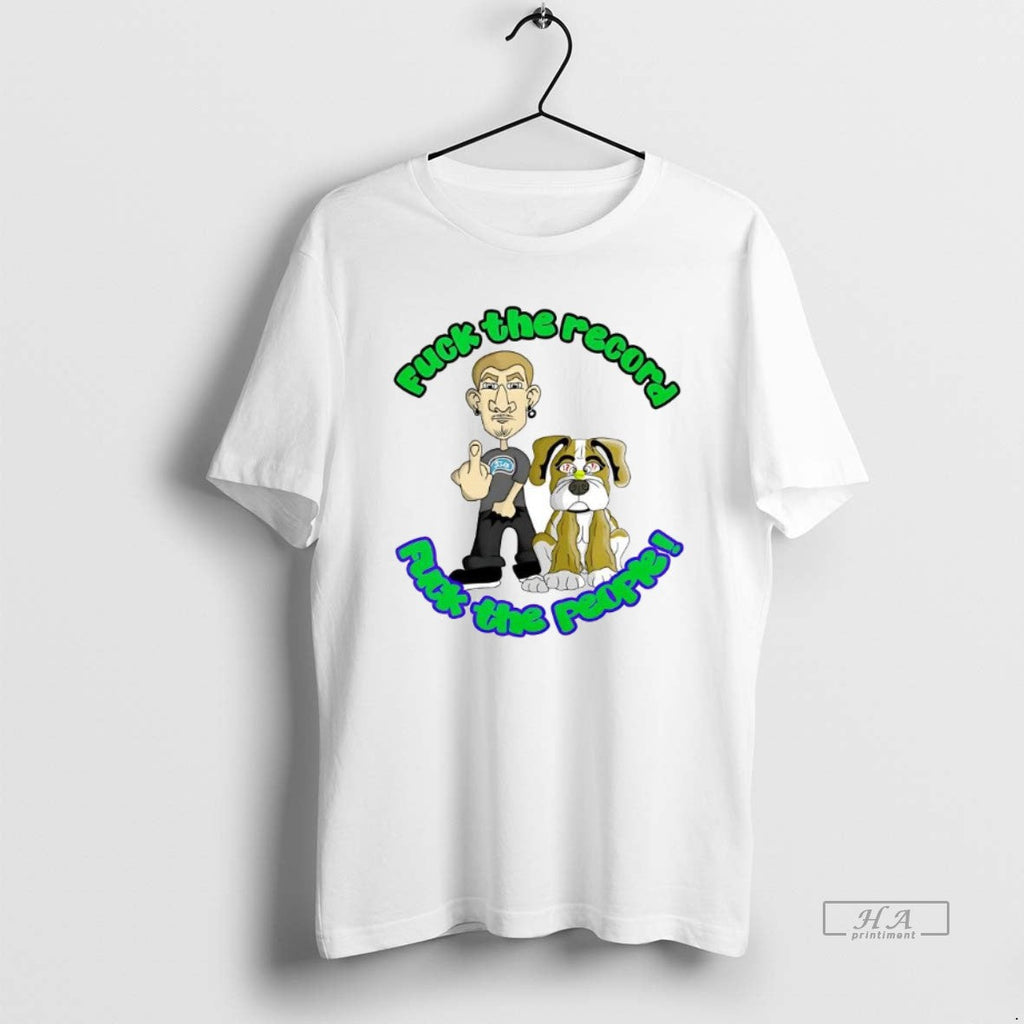 Official Trendy Fuck The Record People Cartoon - Adult & Kids T-Shirts, Sweatshirts & Hoodies apparel design preview 1