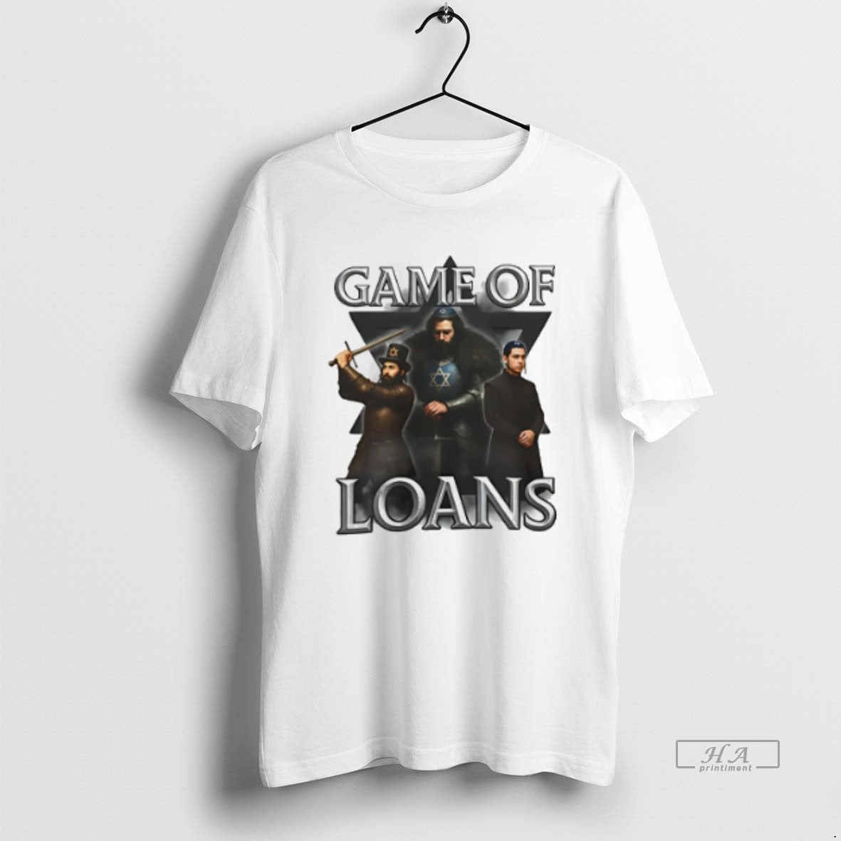 Official Trendy Game Of Loans Jew Graphic - Adult & Kids T-Shirts, Sweatshirts & Hoodies apparel design preview 1