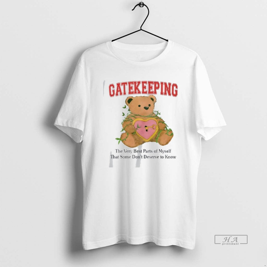 Official Trendy Gatekeeping That Some Dont Deserve To - Adult & Kids T-Shirts, Sweatshirts & Hoodies apparel design preview 1