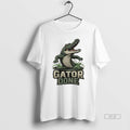 Official Trendy Gator Done Louisiana Swamp - Adult & Kids T-Shirts, Sweatshirts & Hoodies apparel design preview 1