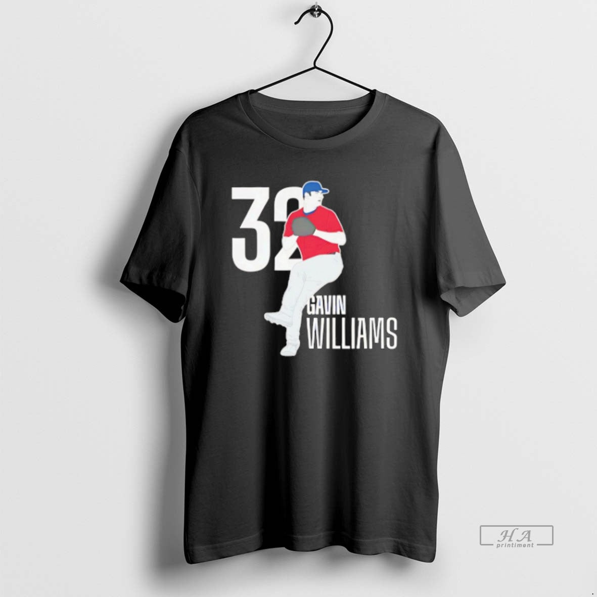 Official Trendy Gavin Williams Cleveland Guardians 32 - Adult & Kids T-Shirts, Sweatshirts & Hoodies apparel design preview 1
