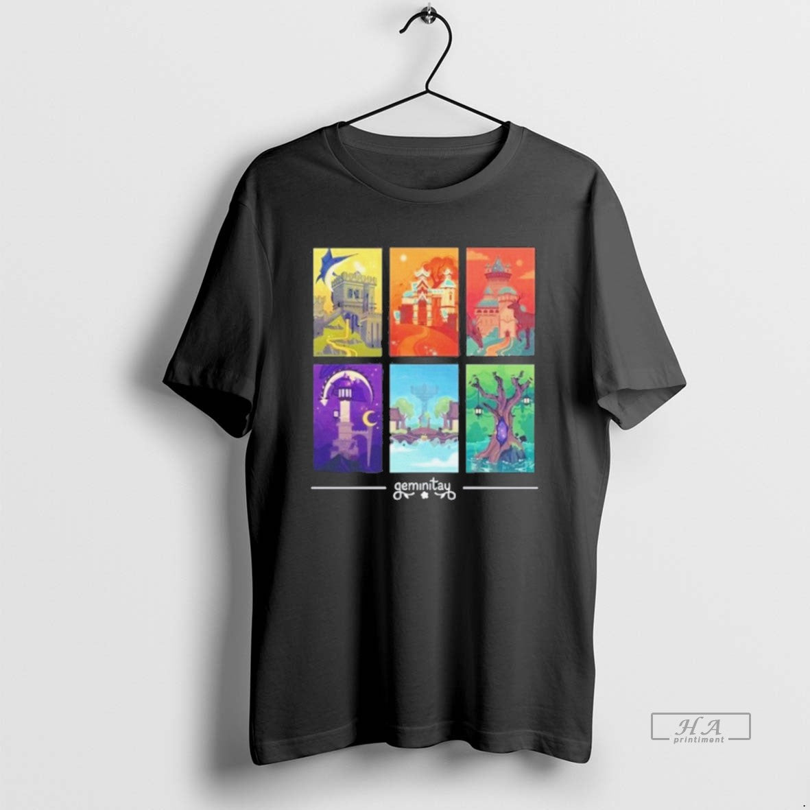 Official Trendy Geminitay Rainbow Bases - Adult & Kids T-Shirts, Sweatshirts & Hoodies apparel design preview 1