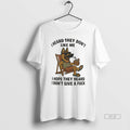 Official Trendy German Shepherd I Heard They Dont - Adult & Kids T-Shirts, Sweatshirts & Hoodies apparel design preview 1