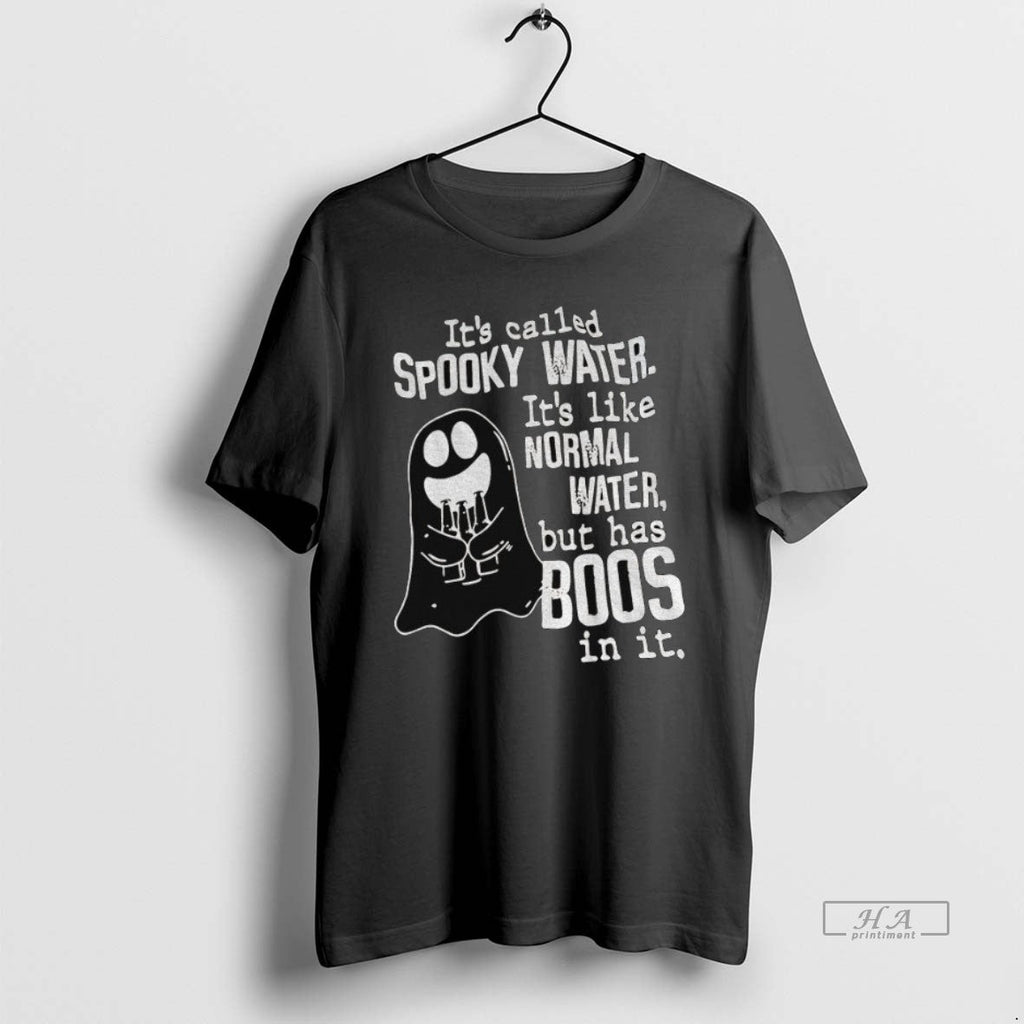 Official Trendy Ghost Its Called Spooky Water Like - Adult & Kids T-Shirts, Sweatshirts & Hoodies apparel design preview 1