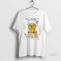 Official Trendy Golden Dog Sorry I Cant Make It To - Adult & Kids T-Shirts, Sweatshirts & Hoodies apparel design preview 1