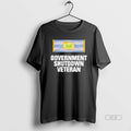 Official Trendy Government Shutdown Ribbon Veteran - Adult & Kids T-Shirts, Sweatshirts & Hoodies apparel design preview 1