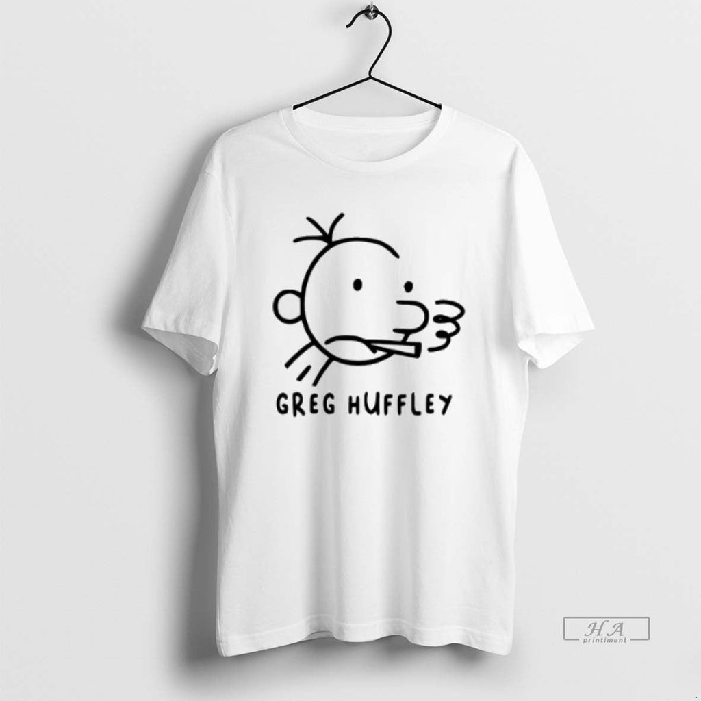 Official Trendy Greg Huffley Smoking Draw - Adult & Kids T-Shirts, Sweatshirts & Hoodies apparel design preview 1