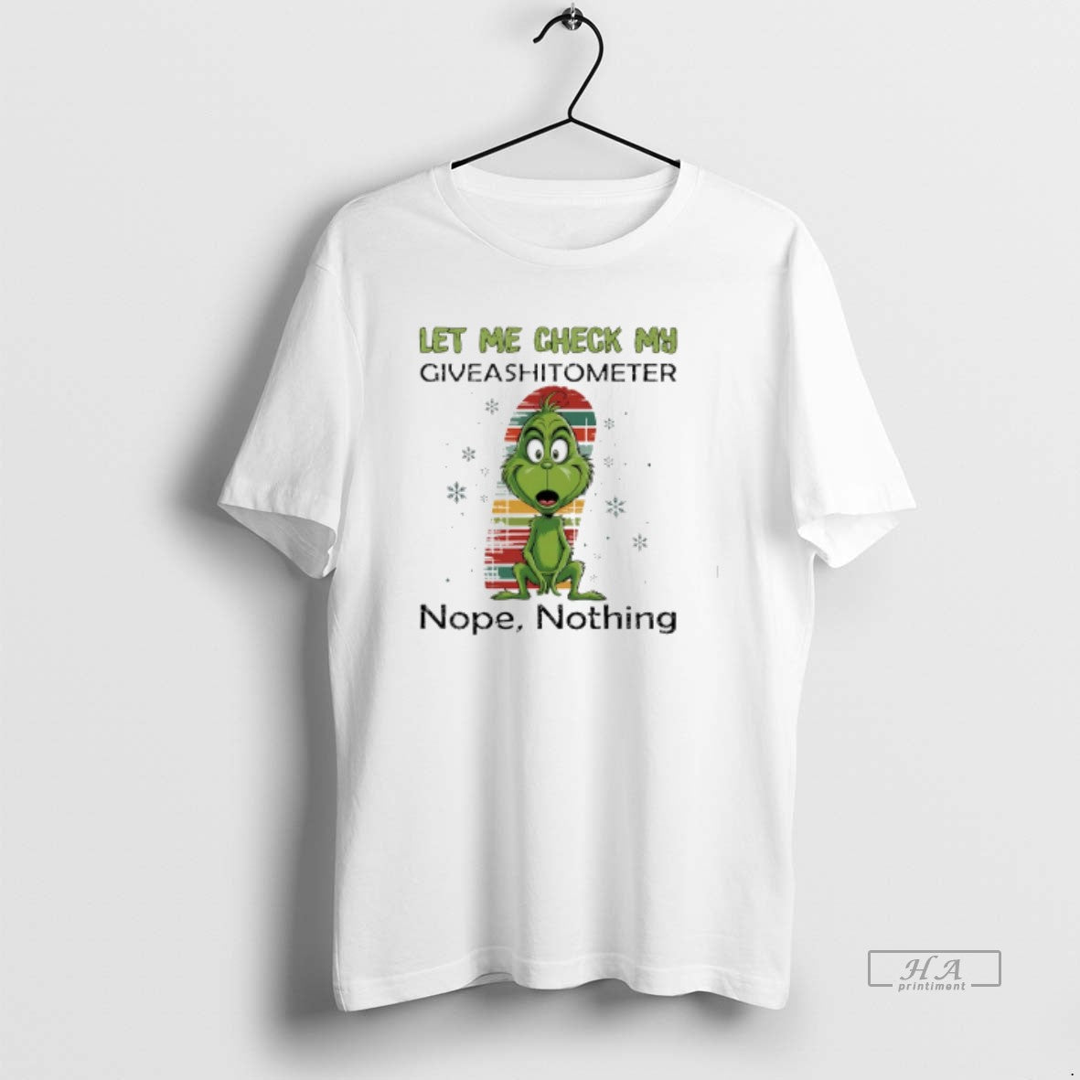 Official Trendy Grinch Let Me Check My - Adult & Kids T-Shirts, Sweatshirts & Hoodies apparel design preview 1