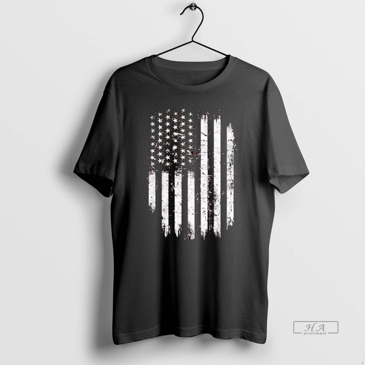 Official Trendy Grunge Usa Flag - Adult & Kids T-Shirts, Sweatshirts & Hoodies apparel design preview 1
