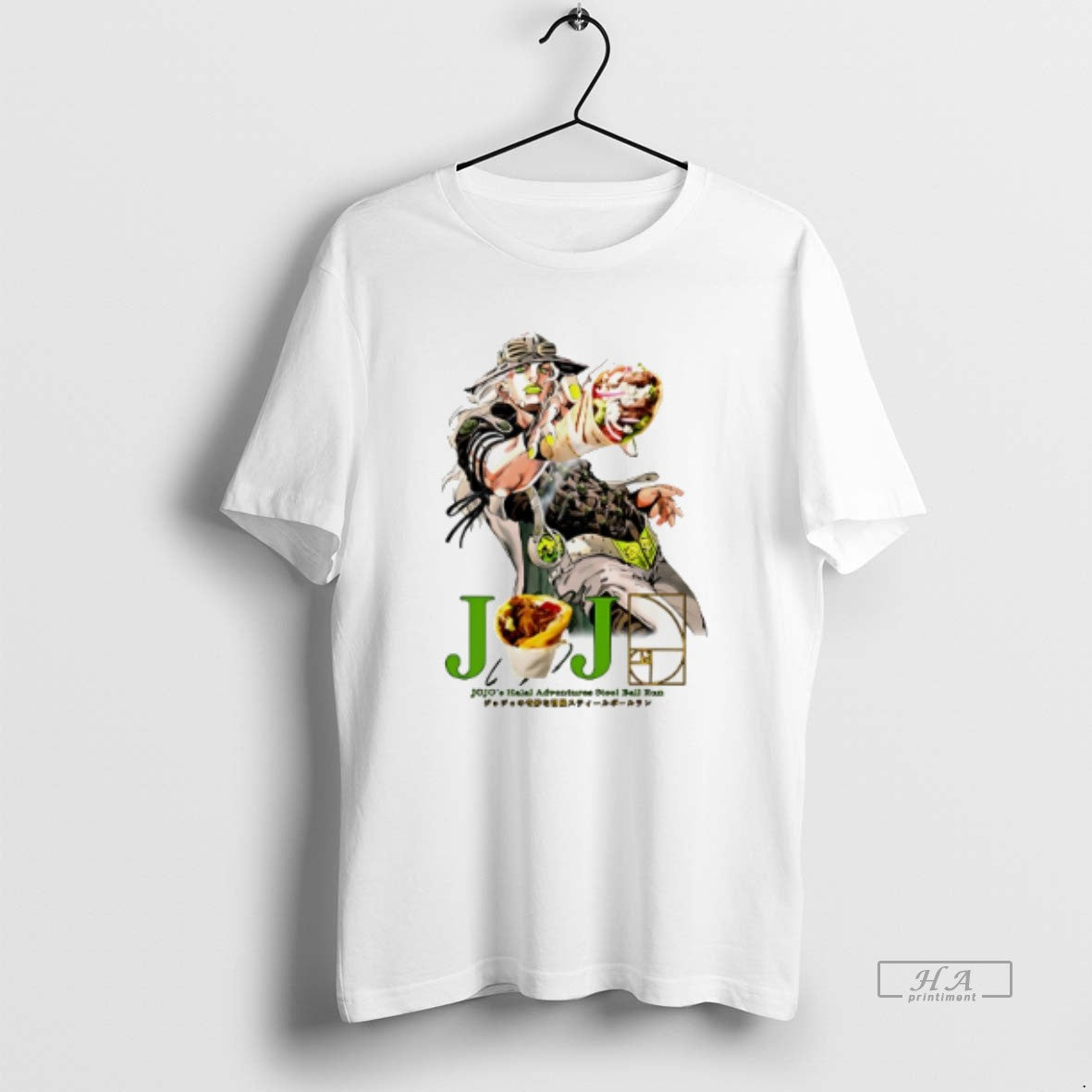 Official Trendy Gyro Zeppeli Jojos Bizarre Adventure - Adult & Kids T-Shirts, Sweatshirts & Hoodies apparel design preview 1