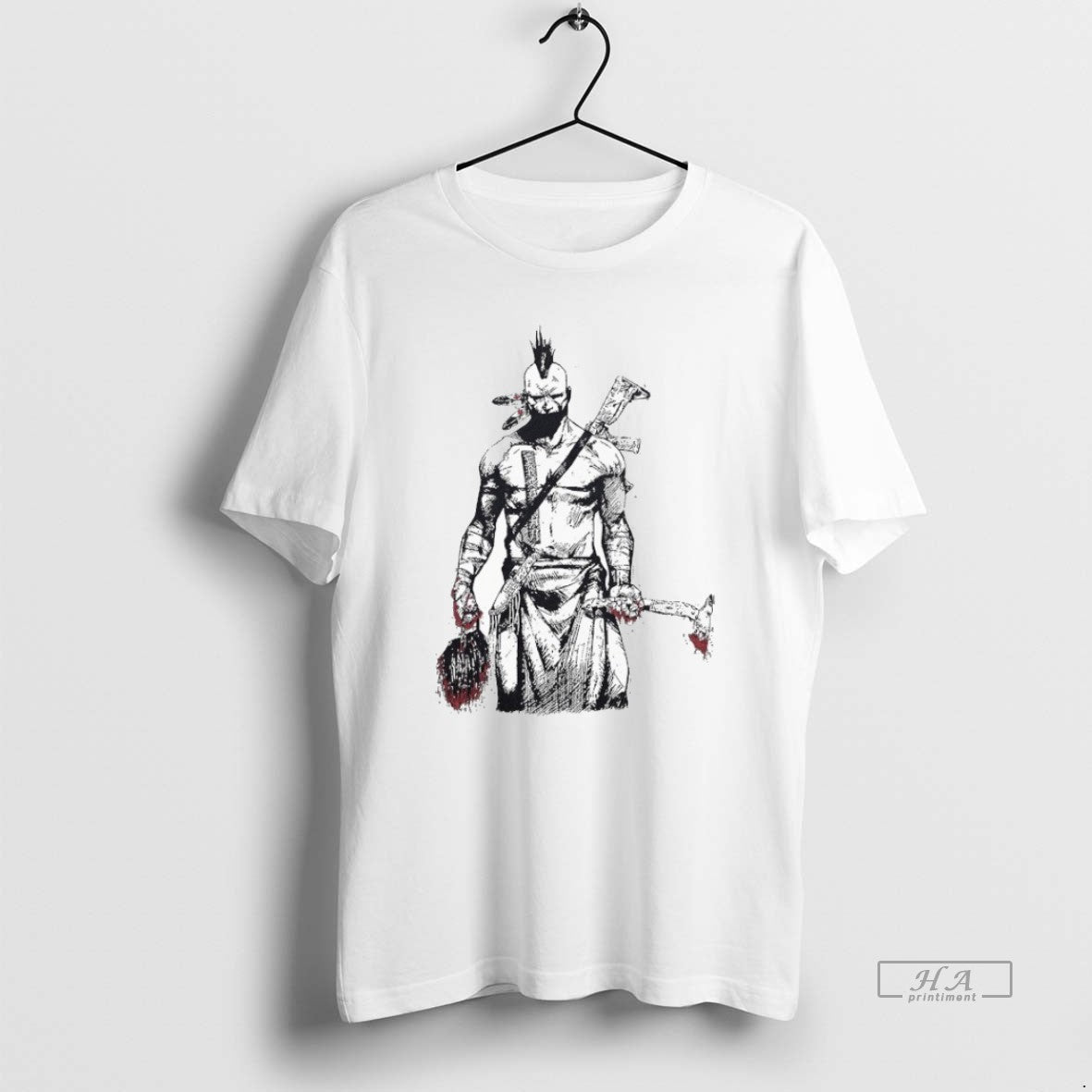 Official Trendy Half Face Blades Scalper Axe - Adult & Kids T-Shirts, Sweatshirts & Hoodies apparel design preview 1