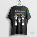 Official Trendy Halloween In The Usa Boo You Guys - Adult & Kids T-Shirts, Sweatshirts & Hoodies apparel design preview 1