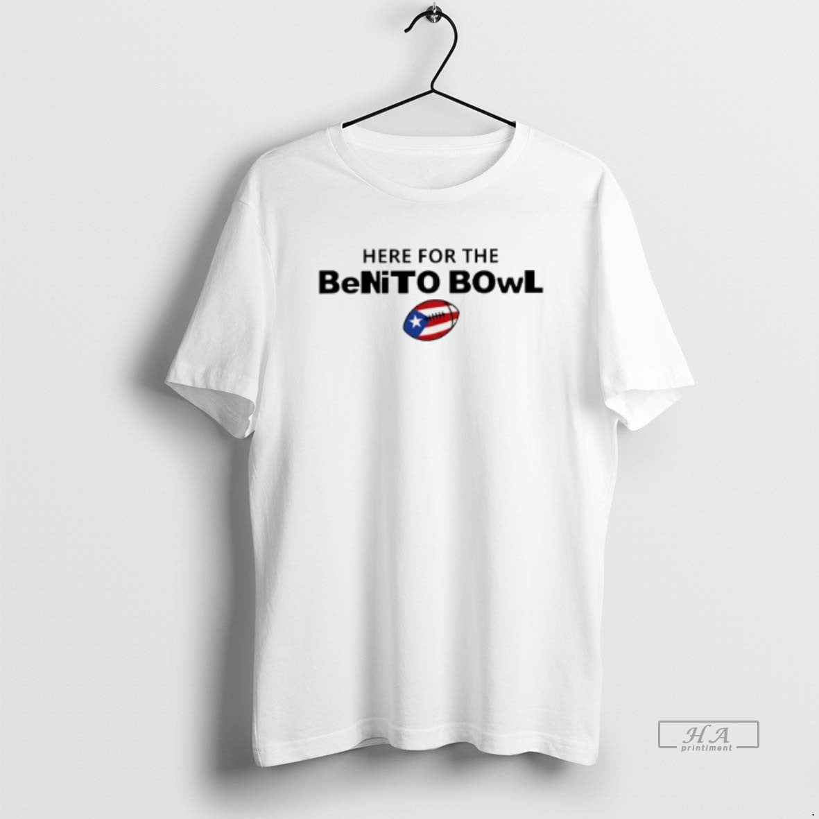 Official Trendy Here For The Benito Bowl Bad Bunny - Adult & Kids T-Shirts, Sweatshirts & Hoodies apparel design preview 1
