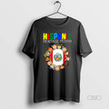Official Trendy Hispanic Heritage Month Peru - Adult & Kids T-Shirts, Sweatshirts & Hoodies apparel design preview 1