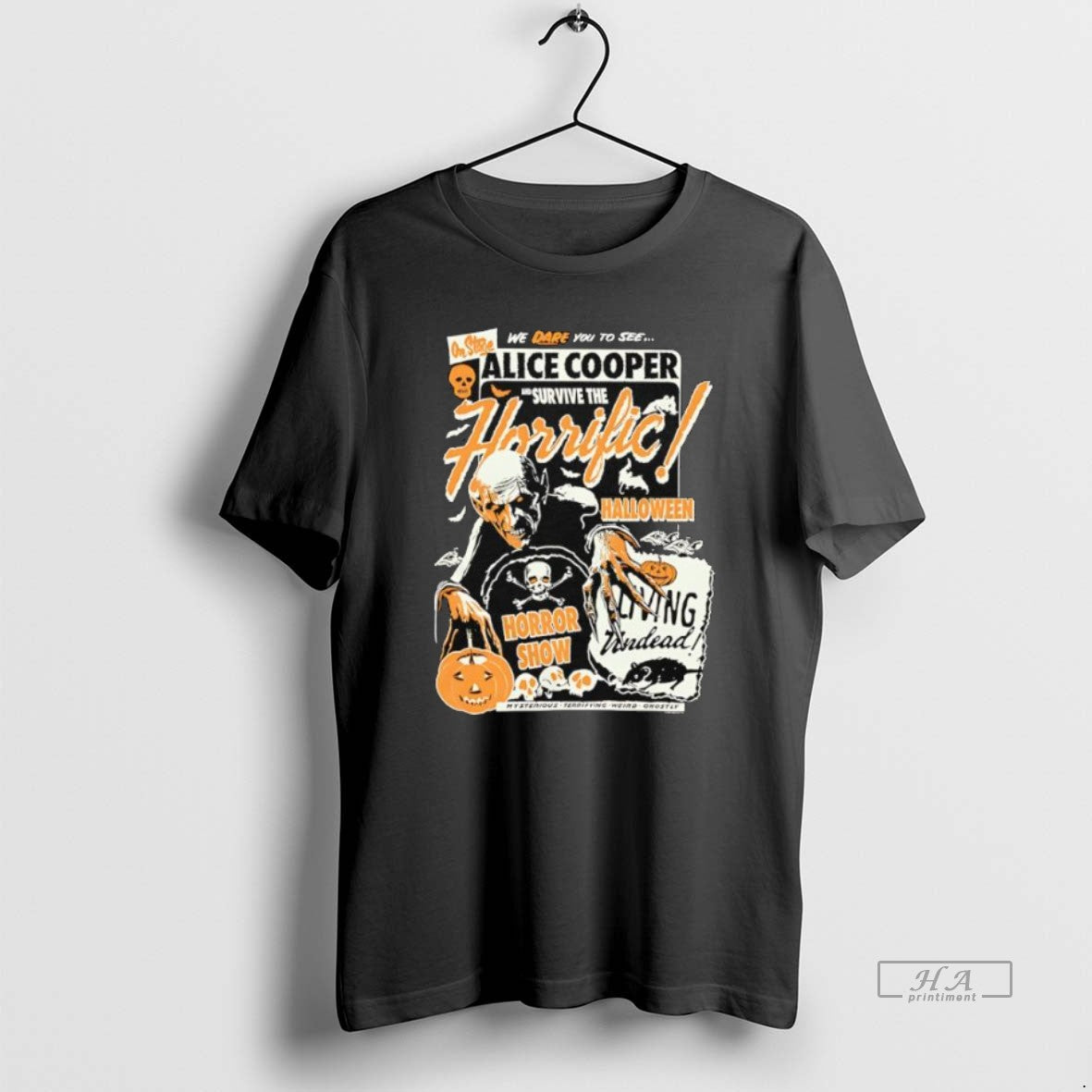 Official Trendy Horrific Halloween Horror Show Alice - Adult & Kids T-Shirts, Sweatshirts & Hoodies apparel design preview 1