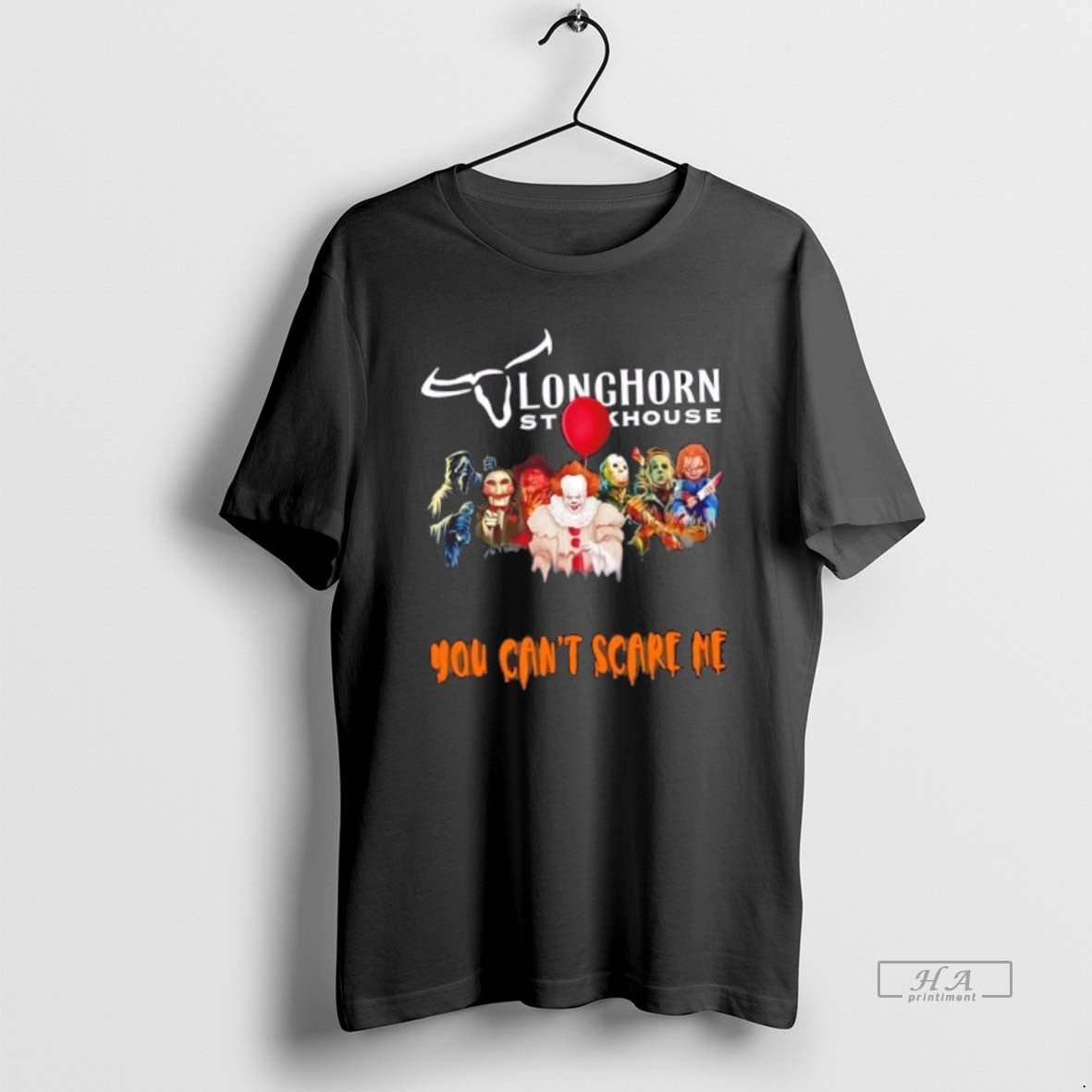 Official Trendy Horror Movies Halloween X Longhorn - Adult & Kids T-Shirts, Sweatshirts & Hoodies apparel design preview 1