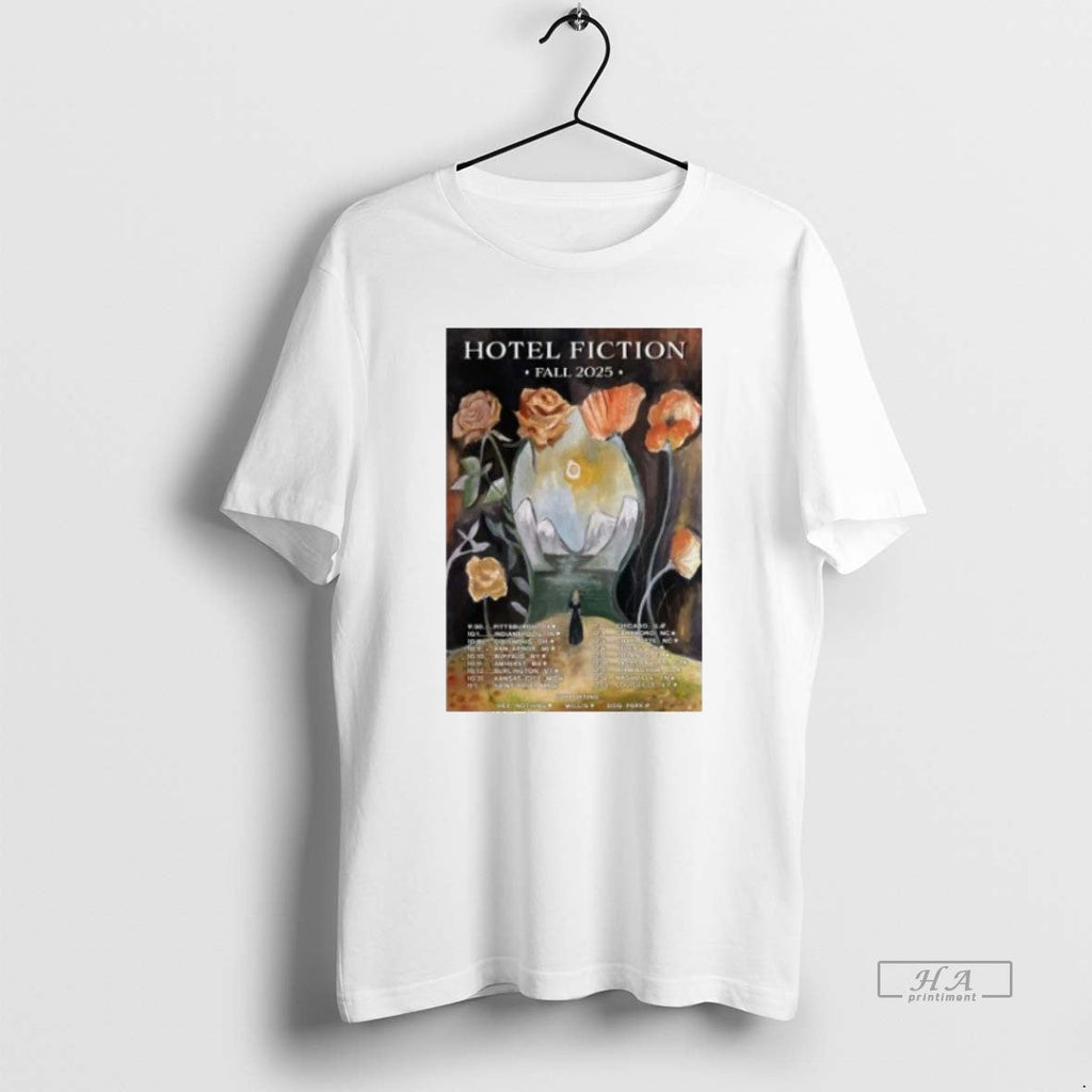 Official Trendy Hotel Fiction Fall Tour 2025 - Adult & Kids T-Shirts, Sweatshirts & Hoodies apparel design preview 1