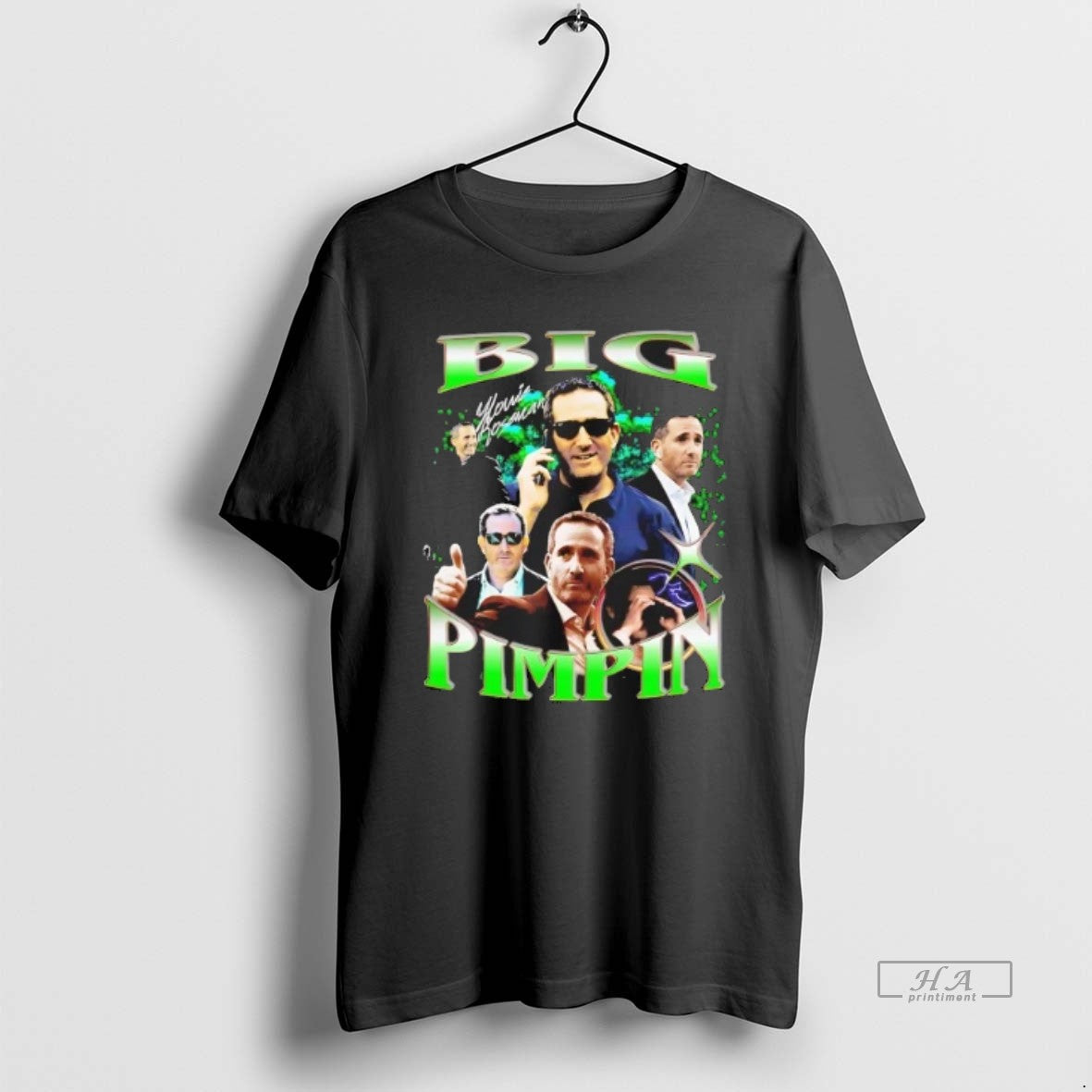Official Trendy Howie Roseman Big Pimpin - Adult & Kids T-Shirts, Sweatshirts & Hoodies apparel design preview 1