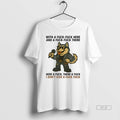 Official Trendy Husky Singing Here A Fuck There Idgaf - Adult & Kids T-Shirts, Sweatshirts & Hoodies apparel design preview 1