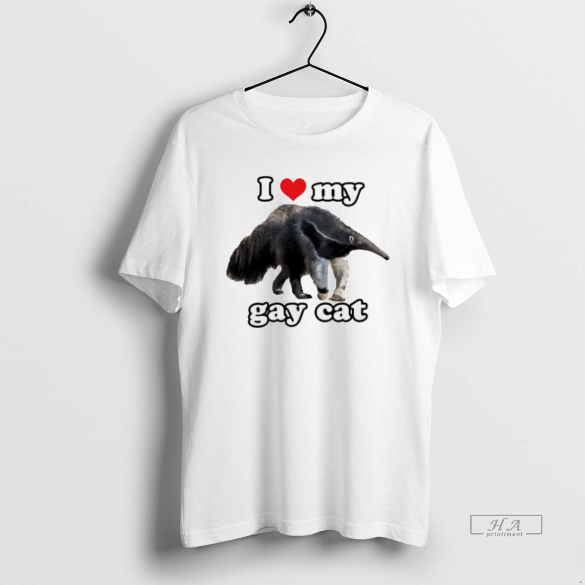 Official Trendy I Love My Gay Cat Pilosa - Adult & Kids T-Shirts, Sweatshirts & Hoodies apparel design preview 1