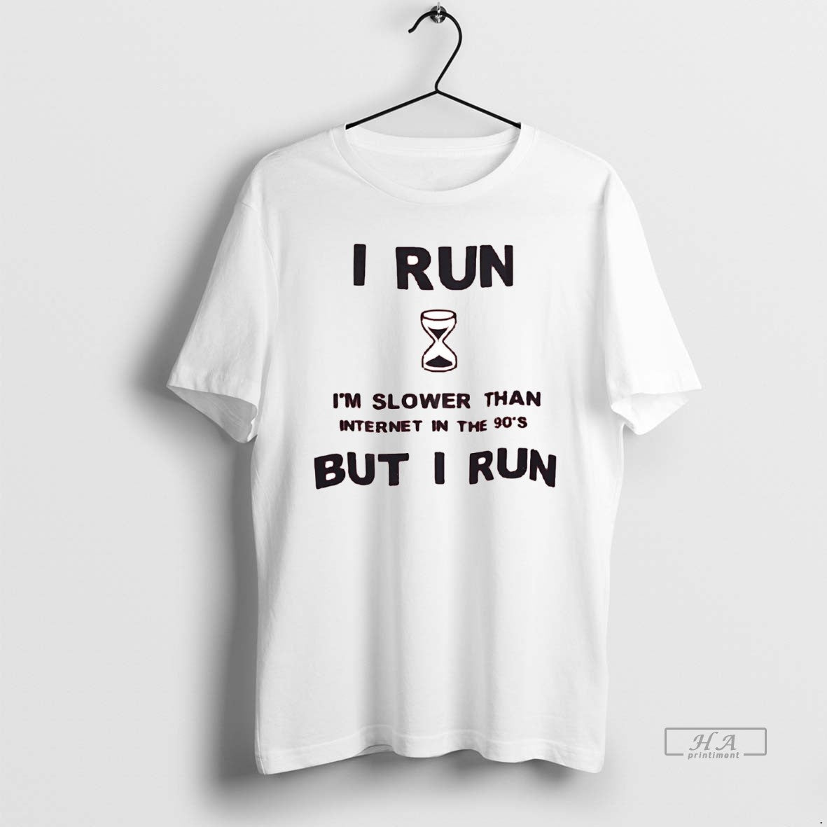 Official Trendy I Run Im Slower Than Internet In The - Adult & Kids T-Shirts, Sweatshirts & Hoodies apparel design preview 1