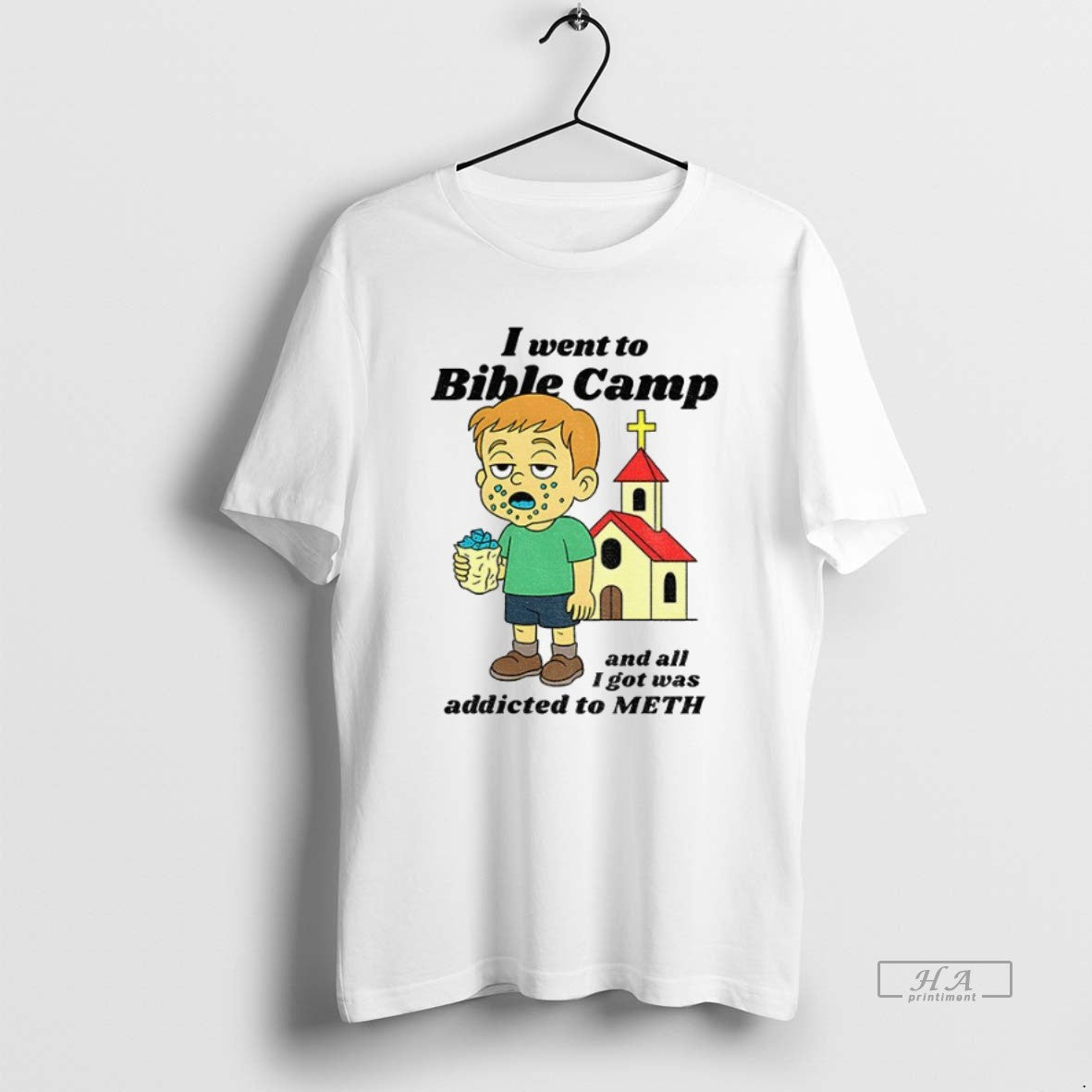 Official Trendy I Went To Bible Camp And All Got Was - Adult & Kids T-Shirts, Sweatshirts & Hoodies apparel design preview 1