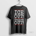 Official Trendy Ice Out Troops Portland Frog Anti - Adult & Kids T-Shirts, Sweatshirts & Hoodies apparel design preview 1