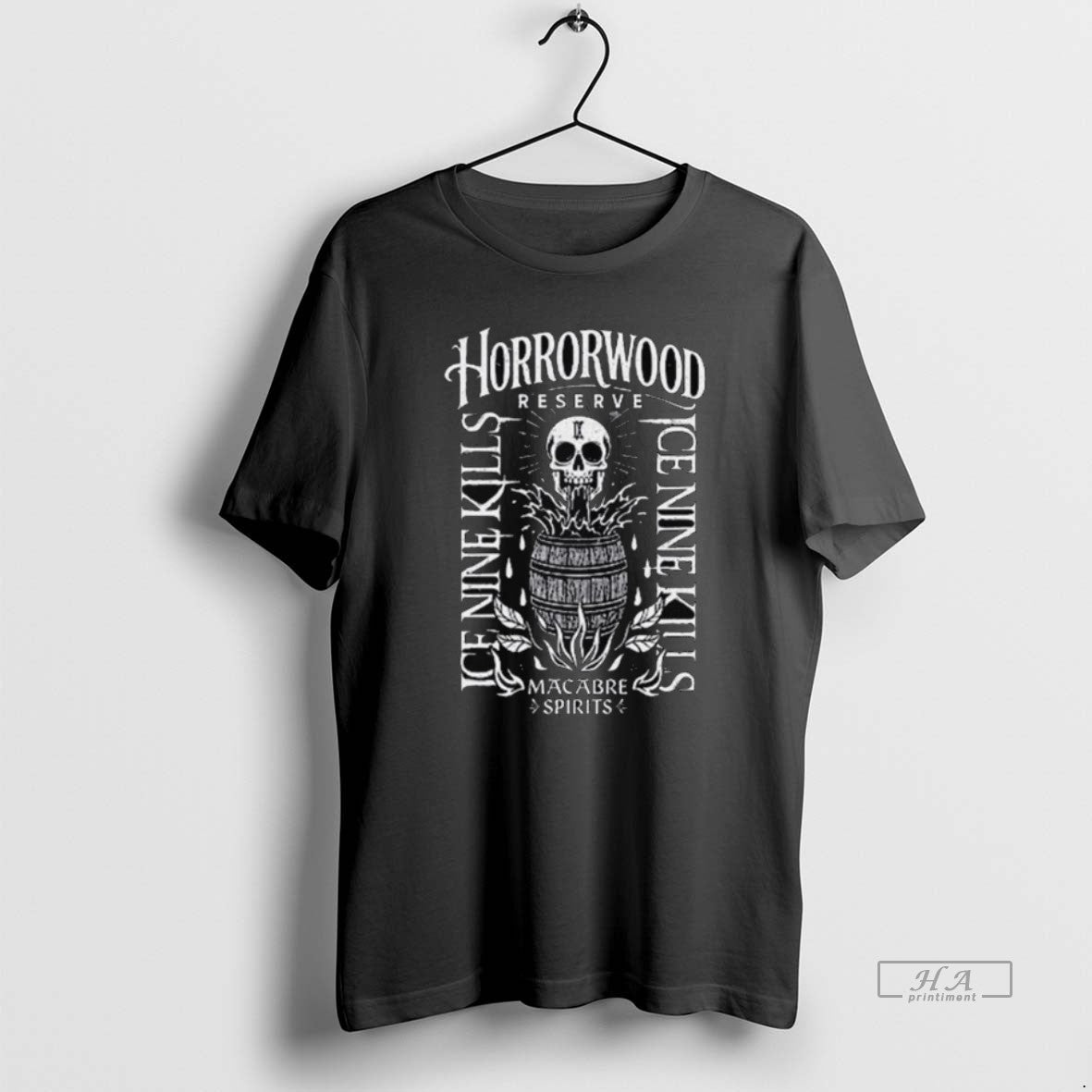 Official Trendy Ice Nine Kills Horrorwood Reserve - Adult & Kids T-Shirts, Sweatshirts & Hoodies apparel design preview 1