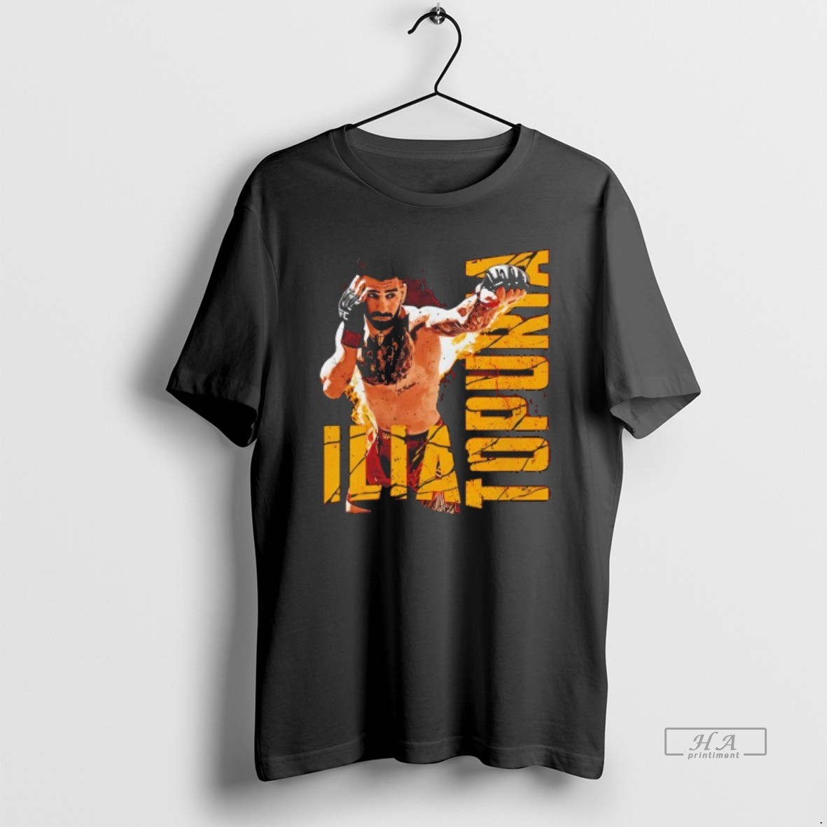 Official Trendy Ilia Topuria Ufc Punch - Adult & Kids T-Shirts, Sweatshirts & Hoodies apparel design preview 1