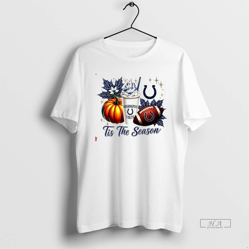Official Trendy Indianapolis Colts Tis The Season - Adult & Kids T-Shirts, Sweatshirts & Hoodies apparel design preview 1