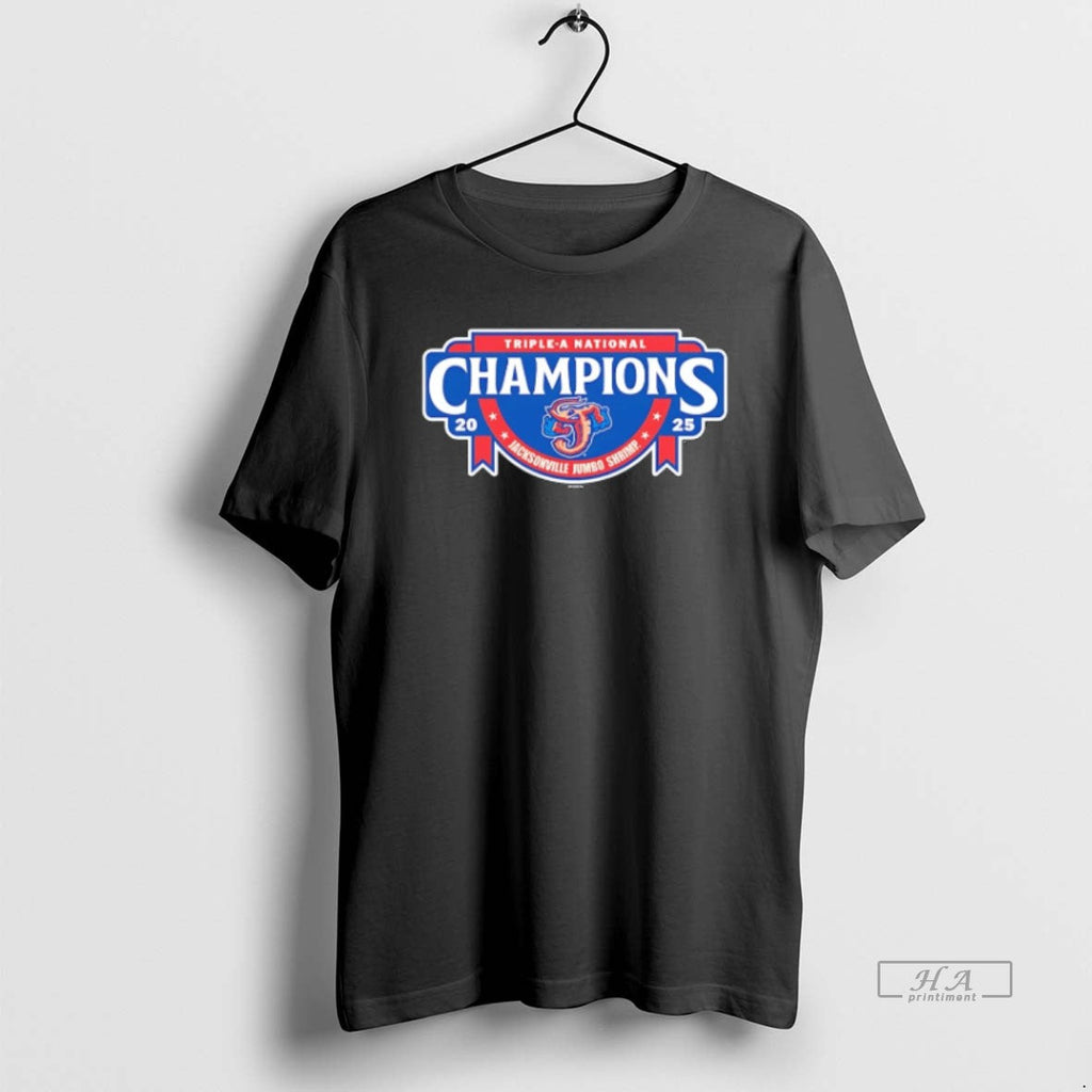 Official Trendy Jacksonville Jumbo Shrimp 2025 Triple - Adult & Kids T-Shirts, Sweatshirts & Hoodies apparel design preview 1