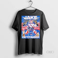 Official Trendy Jake Oettinger American Flag Eagle - Adult & Kids T-Shirts, Sweatshirts & Hoodies apparel design preview 1