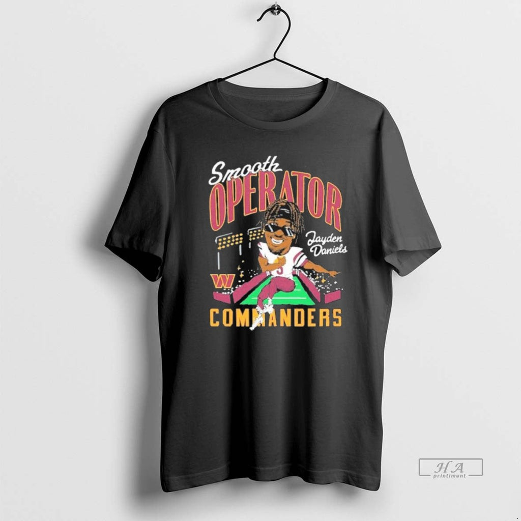 Official Trendy Jayden Daniels Washington Commanders - Adult & Kids T-Shirts, Sweatshirts & Hoodies apparel design preview 1