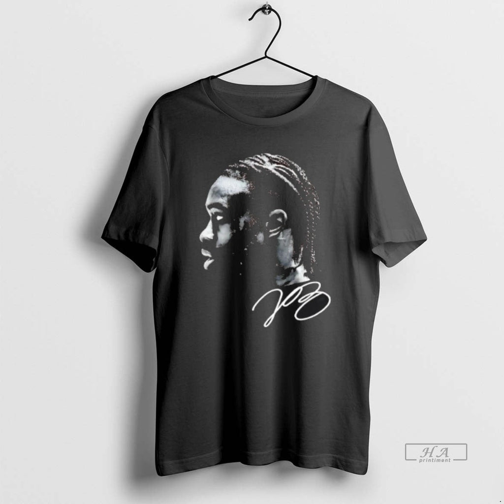 Official Trendy Jaylen Brown Headshot Signature - Adult & Kids T-Shirts, Sweatshirts & Hoodies apparel design preview 1