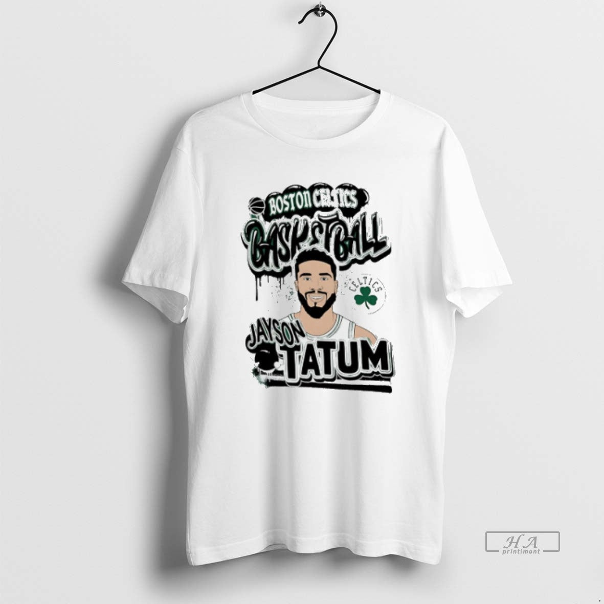 Official Trendy Jayson Tatum Boston Celtics Baller - Adult & Kids T-Shirts, Sweatshirts & Hoodies apparel design preview 1